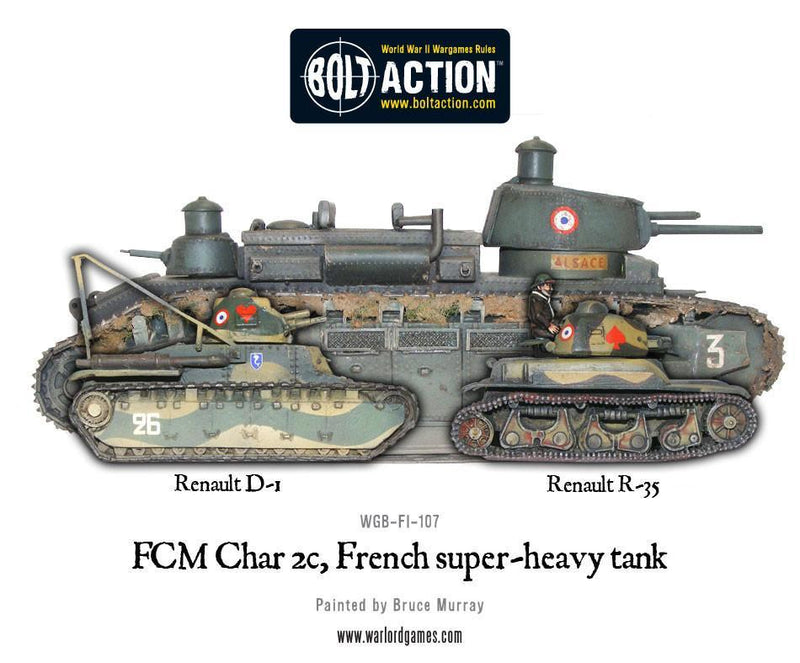 FCM Char 2c Super-Heavy Tank