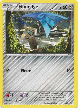 Honedge (#11) (11/30) [XY Trainer Kit: Bisharp & Wigglytuff]