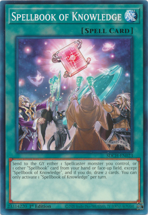 Spellbook of Knowledge (SDCH-EN023) [Structure Deck: Spirit Charmers]
