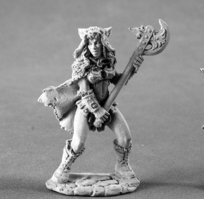 Kyrie, Female Barbarian