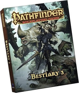Pathfinder RPG: First Edition - Bestiary 3  (Pocket Edition)