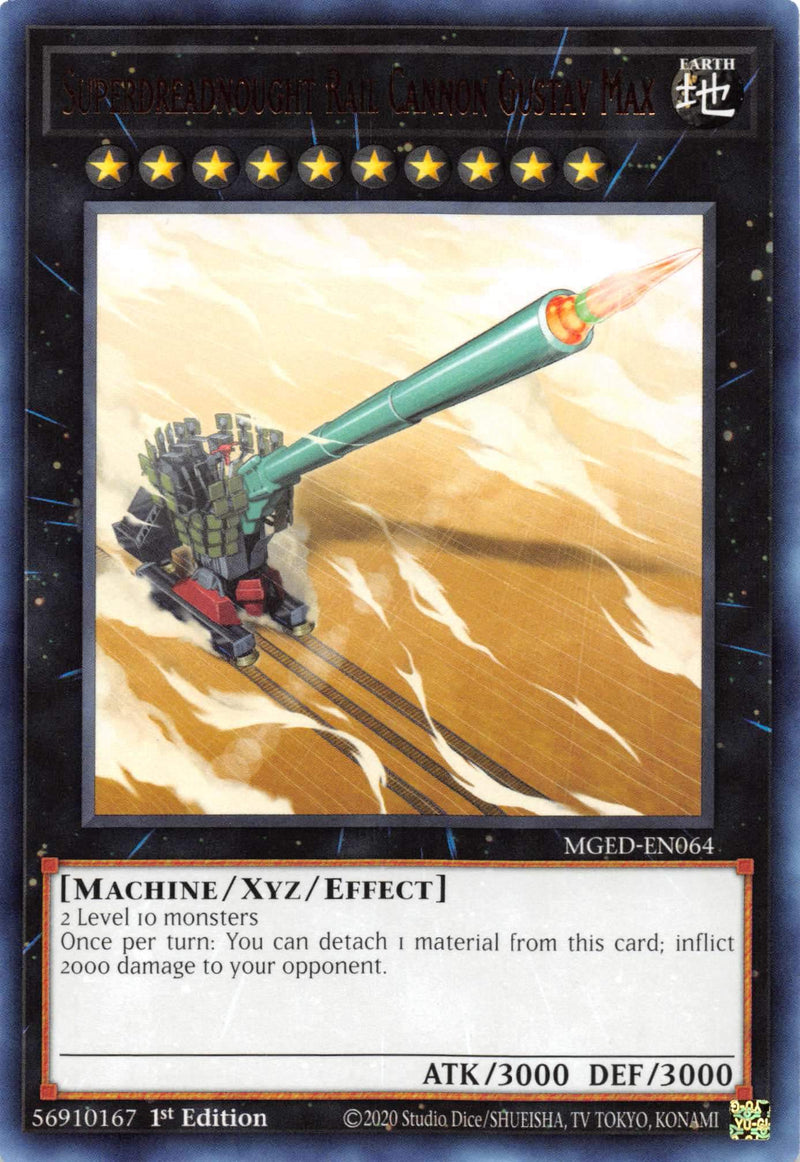 Superdreadnought Rail Cannon Gustav Max (MGED-EN064) [Maximum Gold: El Dorado]