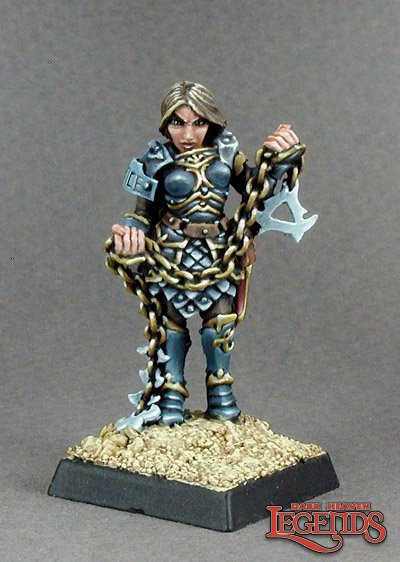 Rasia, w/Spiked Chain