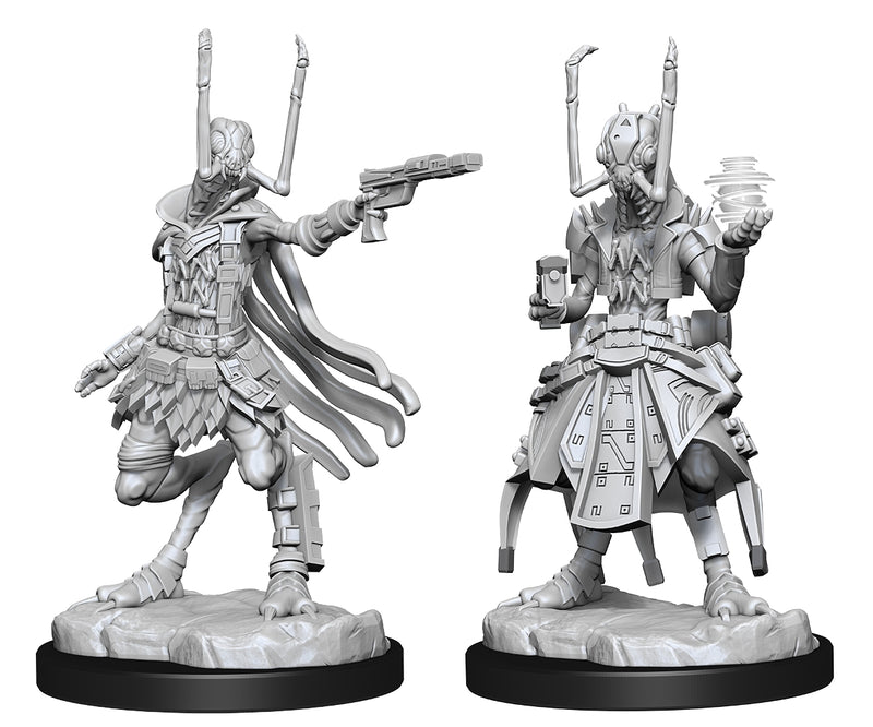 Starfinder Deep Cuts Unpainted Miniatures: W15 Shirren Technomancer