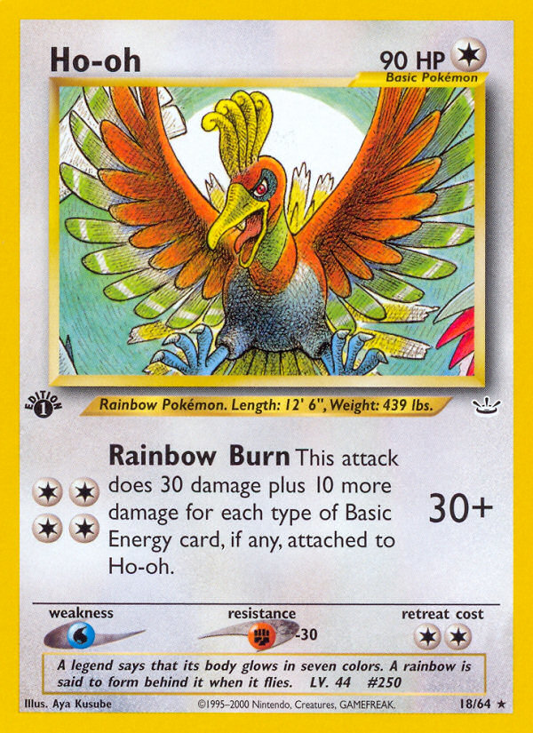 Ho-oh (18) (18/64) [Neo Revelation]