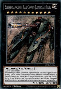 Superdreadnought Rail Cannon Juggernaut Liebe (LDS2-EN124) [Legendary Duelists: Season 2]