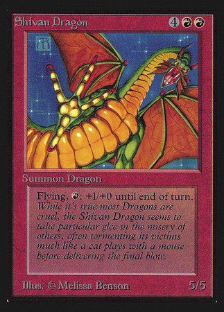 Shivan Dragon (CE) [Collectors’ Edition]