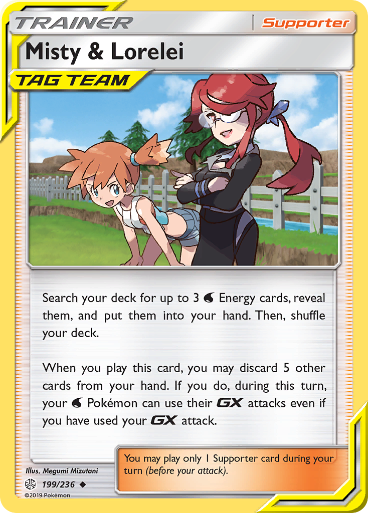 Misty & Lorelei (199/236) [SM - Cosmic Eclipse]