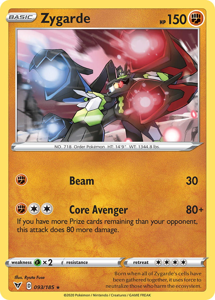 Zygarde (093/185) [SWSH04: Vivid Voltage]