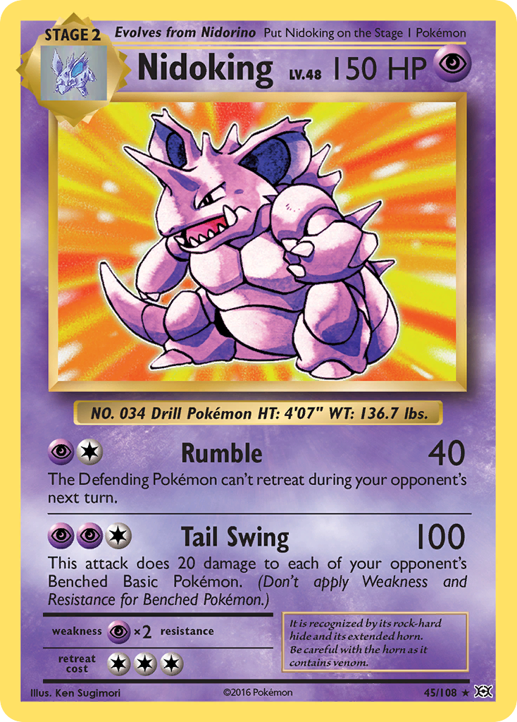 Nidoking (45/108) [XY - Evolutions]