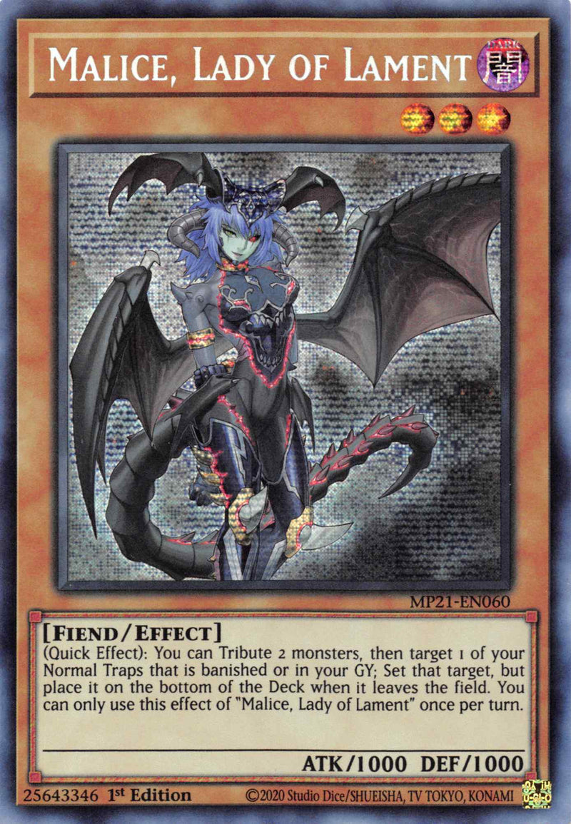 Malice, Lady of Lament (MP21-EN060) [2021 Tin of Ancient Battles]