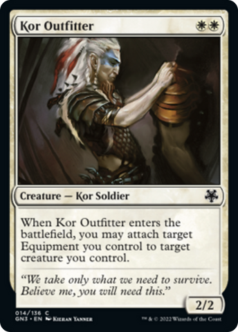Kor Outfitter [Game Night: Free-for-All]