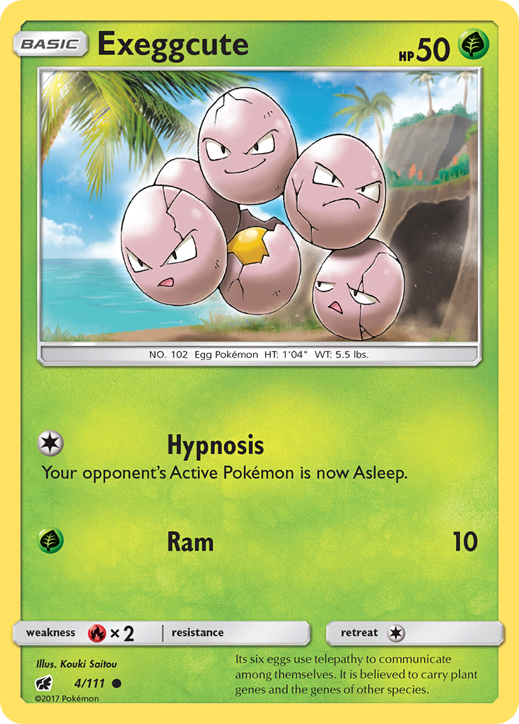 Exeggcute (4/111) [SM - Crimson Invasion]