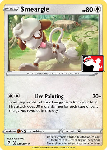 Smeargle (128/203) [Prize Pack Series One]