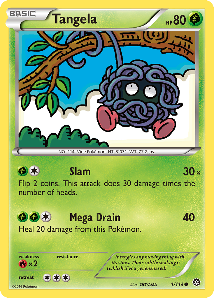 Tangela (1/114) [XY - Steam Siege]