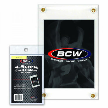BCW: 4-Screw Card Holder - Recessed