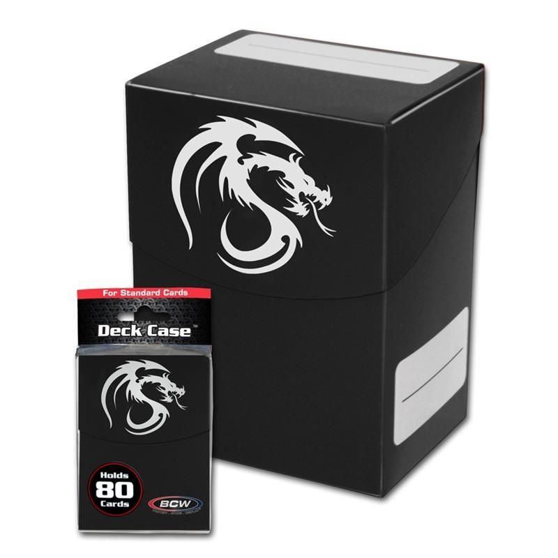 80 ct BCW Deck Case - Black