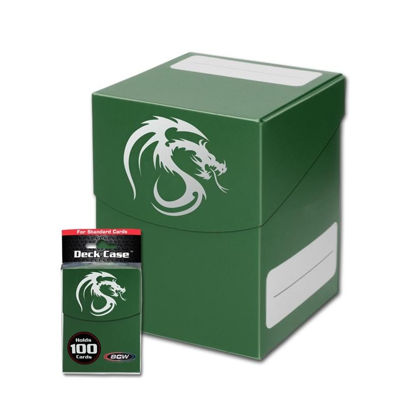 100ct BCW Deck Case - Green