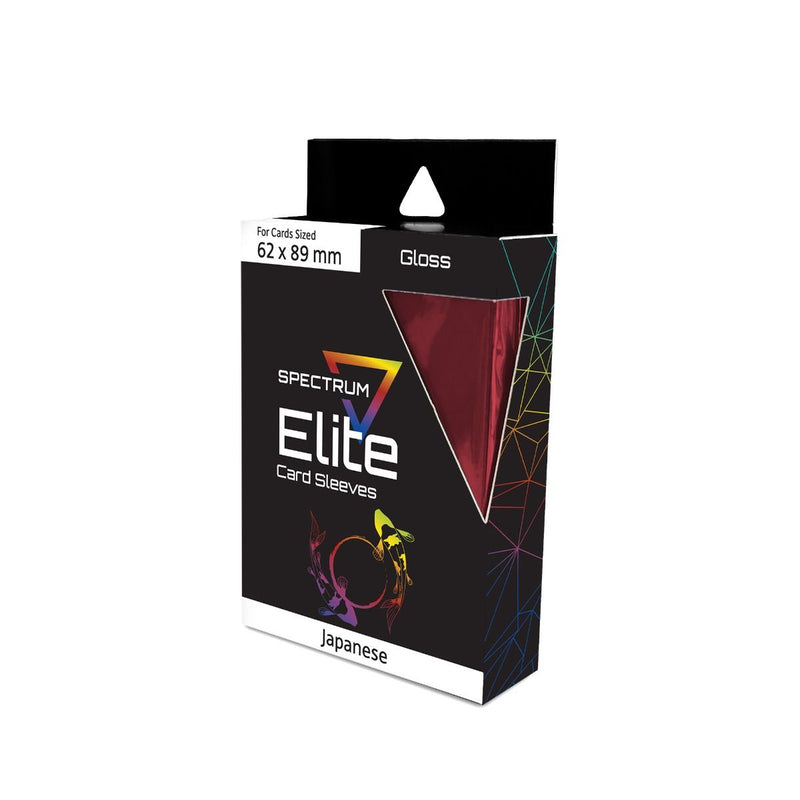 Elite Card Sleeves - Japanese - Red