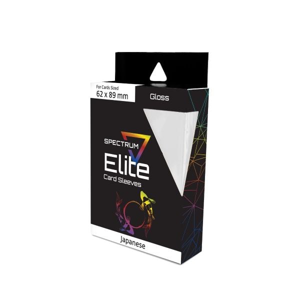 Elite Card Sleeves - Japanese - White