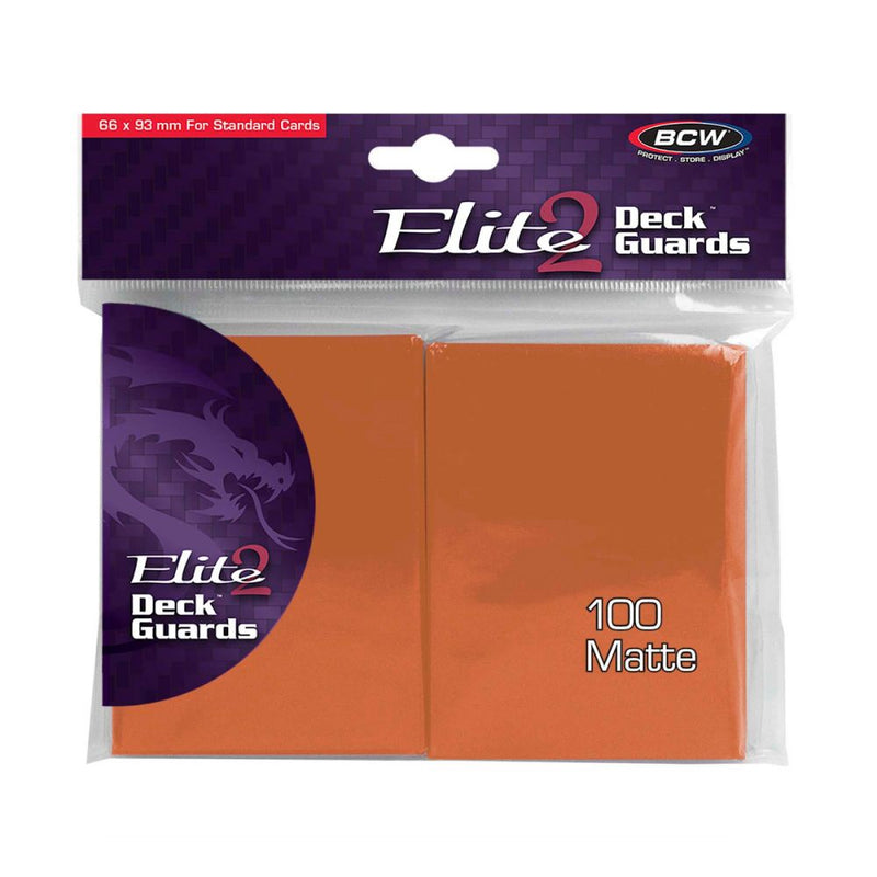 BCW ELITE DECK GUARD 2 - MATTE AUTUMN 100CT