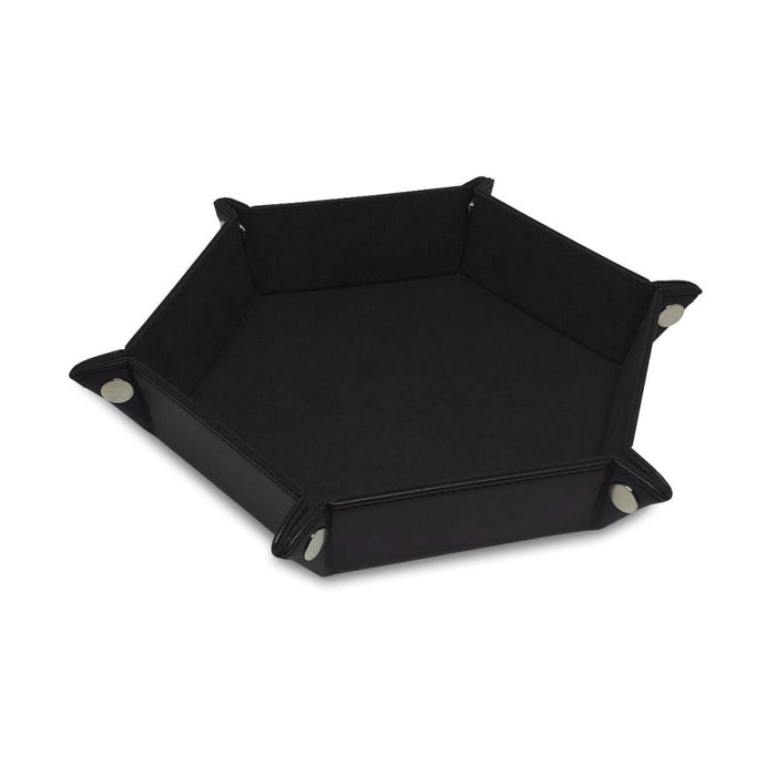 BCW Hexagon Dice Tray - Black