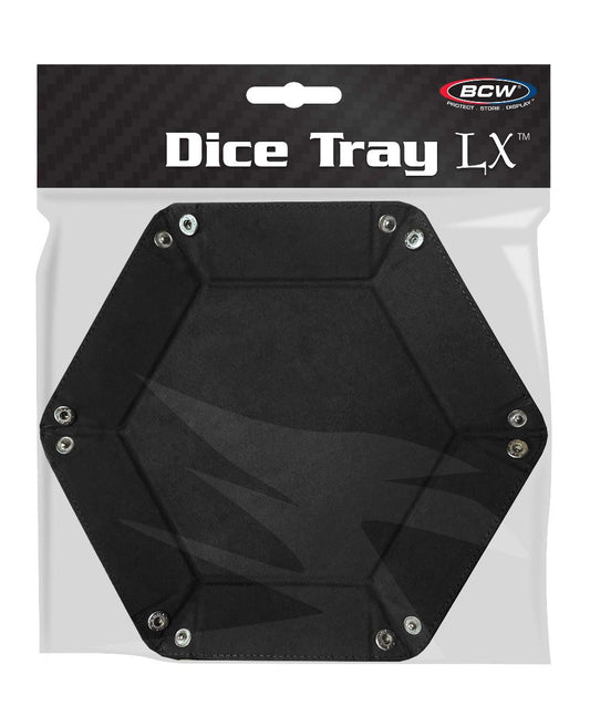 BCW Hexagon Dice Tray - Black