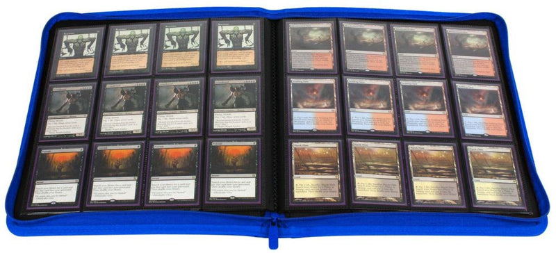 BCW Z-Folio - 12-Pocket LX Blue