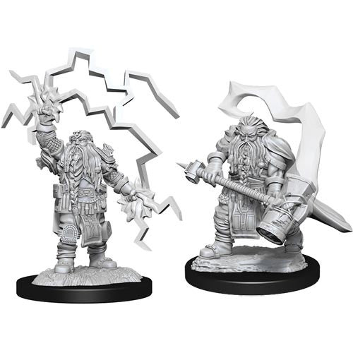 D&D Nolzur's Marvelous Unpainted Miniatures: W14 Male Dwarf Cleric