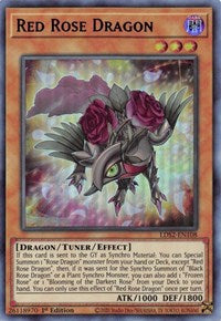 Red Rose Dragon (Blue) (LDS2-EN108) [Legendary Duelists: Season 2]