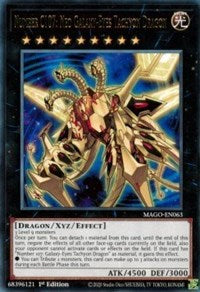 Number C107: Neo Galaxy-Eyes Tachyon Dragon (MAGO-EN063) [Maximum Gold]