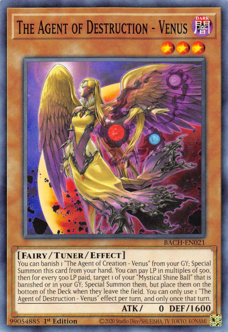 The Agent of Destruction - Venus (BACH-EN021) [Battle of Chaos]