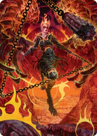 Zariel, Archduke of Avernus Art Card [Dungeons & Dragons: Adventures in the Forgotten Realms Art Series]