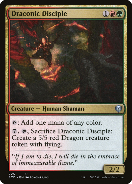 Draconic Disciple [Starter Commander Decks]