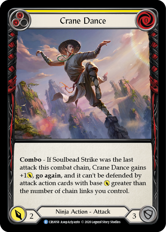 Crane Dance (Yellow) (CRU058) [Crucible of War]