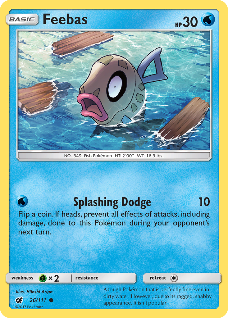 Feebas (26/111) [SM - Crimson Invasion]