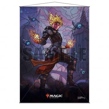 MAGIC THE GATHERING: STAINED GLASS WALL SCROLL - CHANDRA