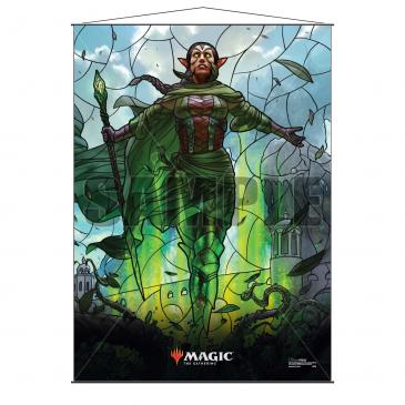 MAGIC THE GATHERING: STAINED GLASS WALL SCROLL - NISSA