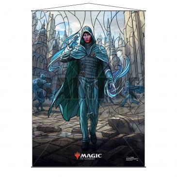 MAGIC THE GATHERING: STAINED GLASS WALL SCROLL - JACE