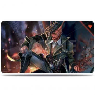 MAGIC THE GATHERING PLAYMAT - WAR OF THE SPARK - ALTERNATE ART - Tibalt