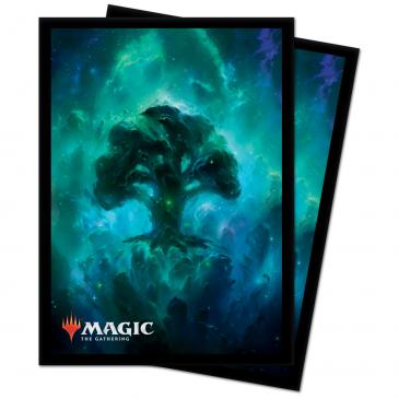 ULTRA PRO: MAGIC THE GATHERING DECK PROTECTOR - CELESTIAL LANDS - FOREST (100)