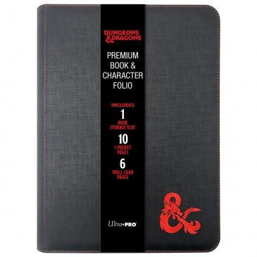 Ultra Pro: Dungeons & Dragons: Premium Zippered Book and Character Folio