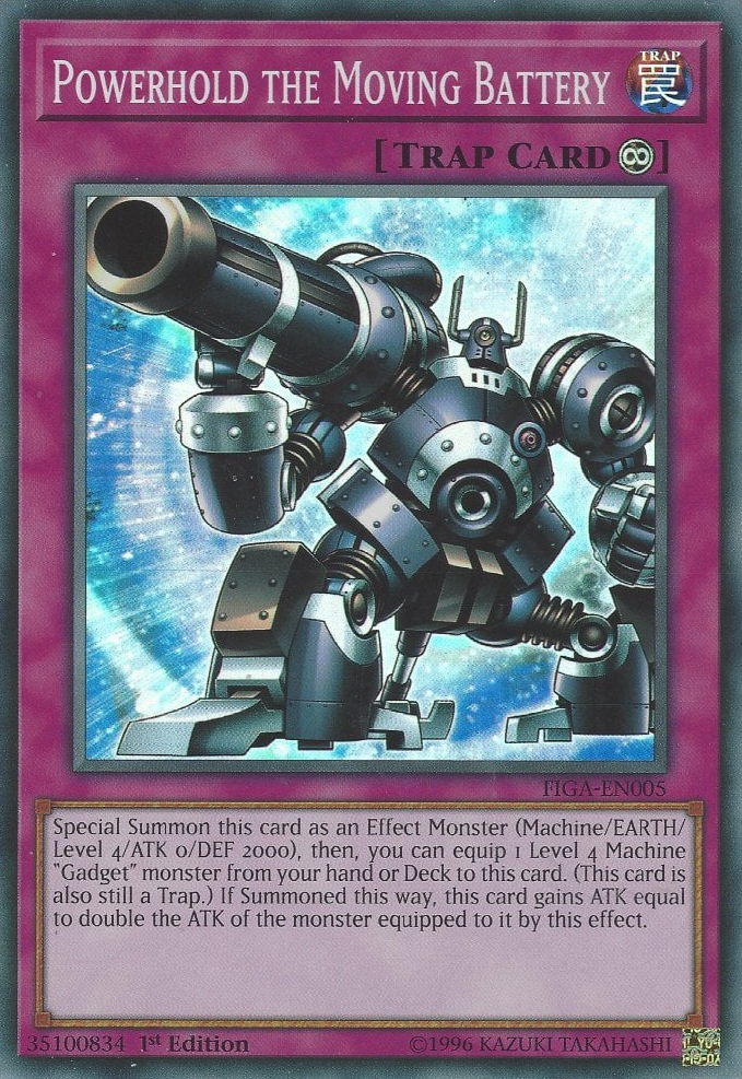 yugioh machine equip cards Powerhold the Moving Battery [FIGA-EN005] Super Rare — Darkhold Games
