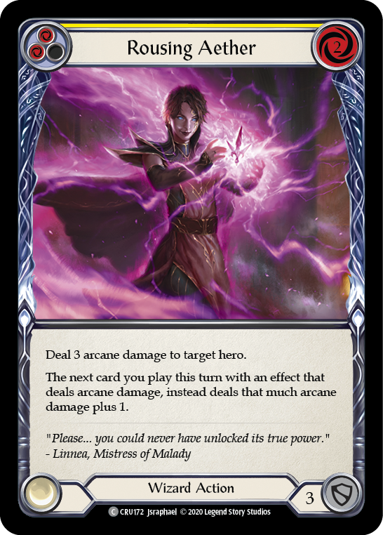 Rousing Aether (Yellow) (CRU172) [Crucible of War]