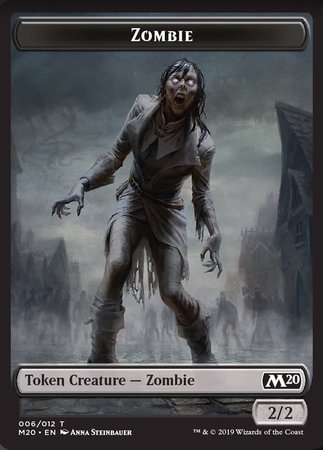 Zombie Token [Core Set 2020 Tokens]
