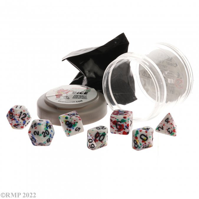 Pizza Dungeon Dice: Lucky Dice - Rainbow Paint