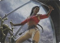 Sisay, Weatherlight Captain (Art Series) [Art Series: Modern Horizons]
