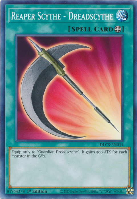 Reaper Scythe - Dreadscythe (DLCS-EN014) [Dragons of Legend: The Complete Series]