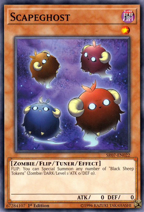 Scapeghost (SR07-EN022) [Structure Deck: Zombie Horde]
