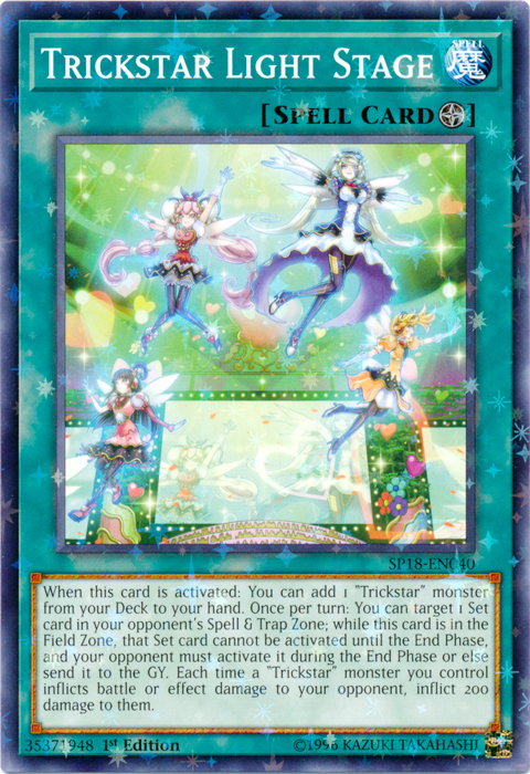 Trickstar Light Stage (Starfoil) (SP18-EN040) [Star Pack VRAINS]